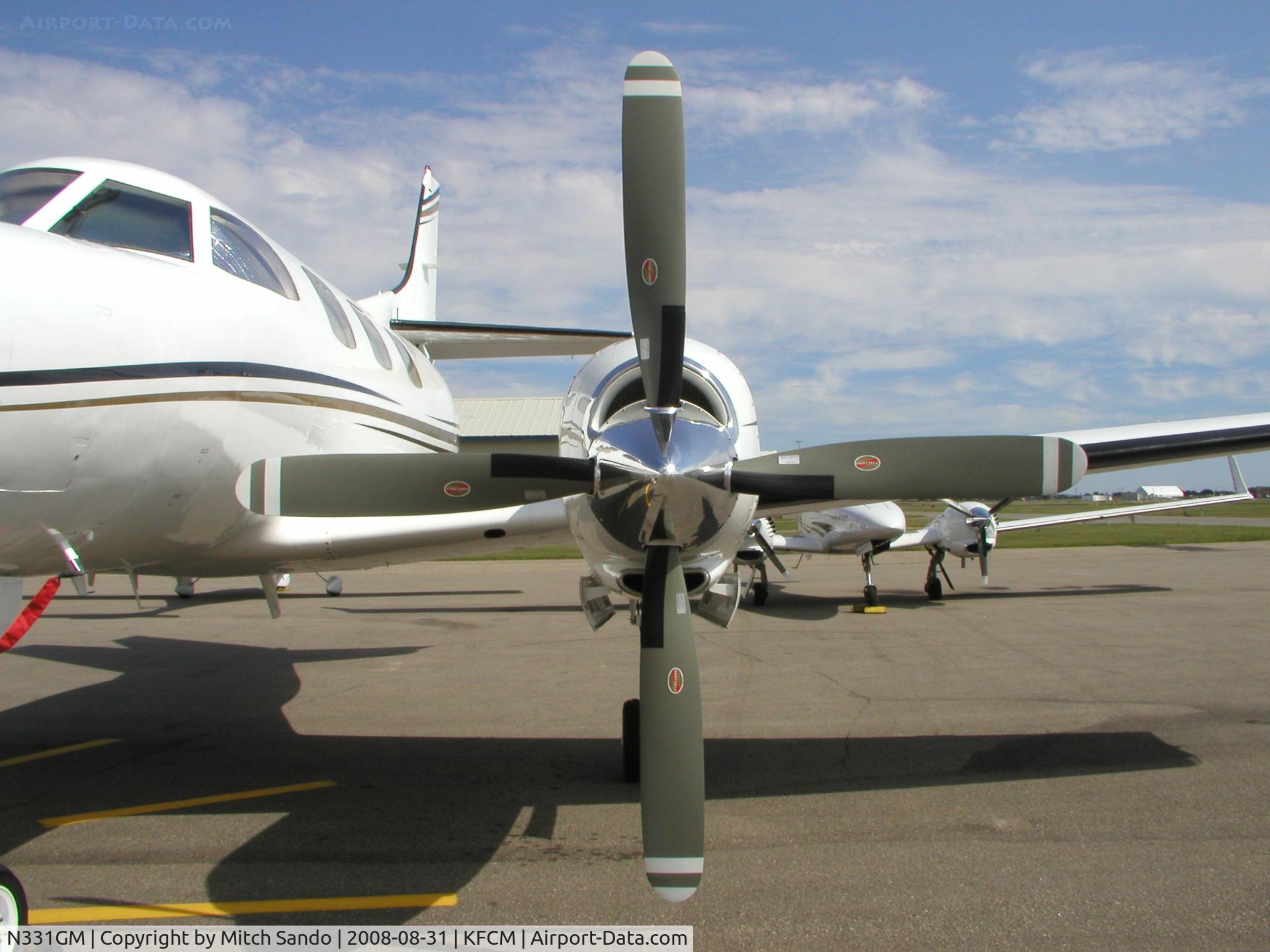 N331GM, 1980 Swearingen SA-226AT Merlin IV C/N T-331, Parked on the ramp at ASI Jet Center.