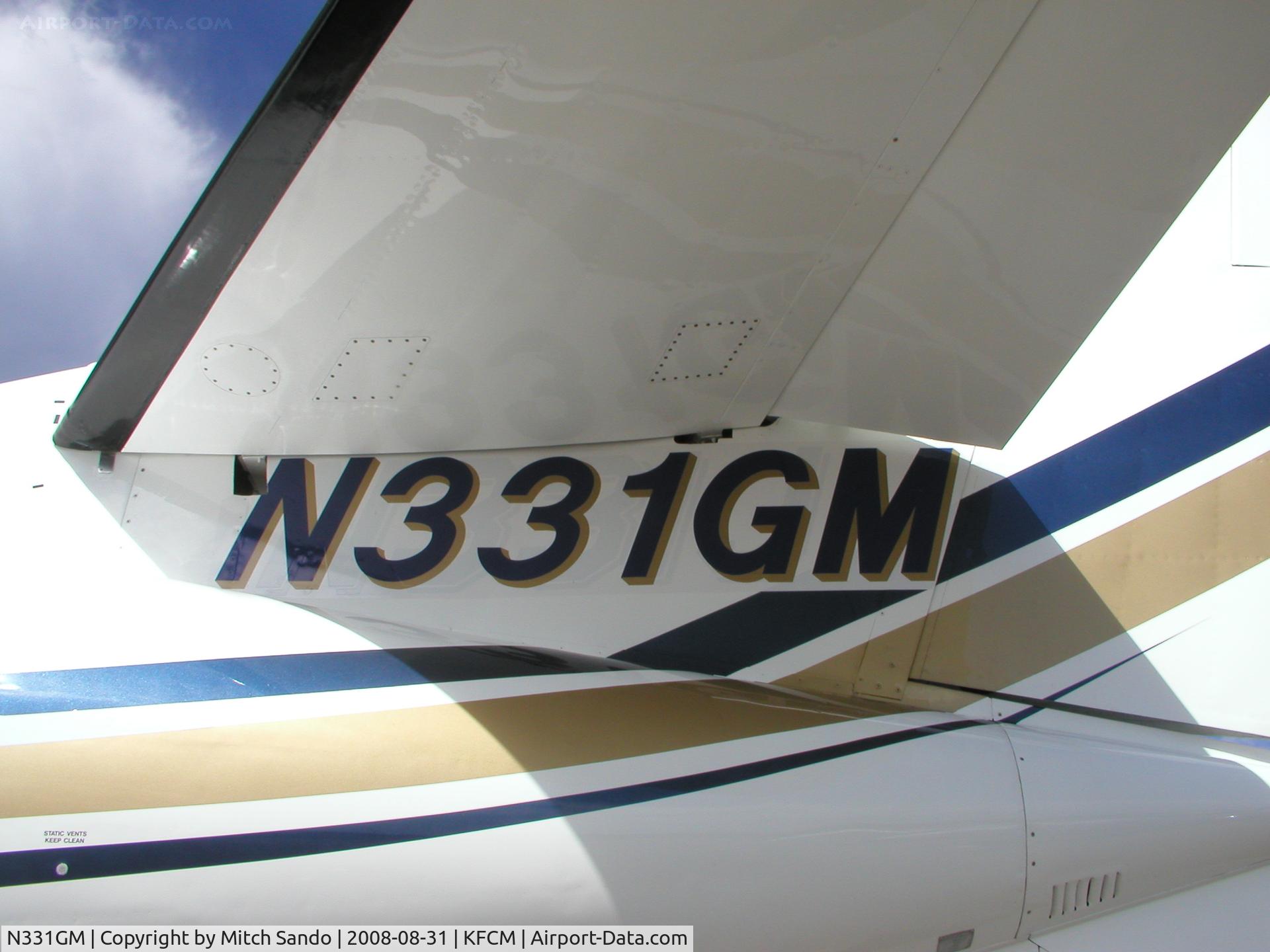 N331GM, 1980 Swearingen SA-226AT Merlin IV C/N T-331, Parked on the ramp at ASI Jet Center.