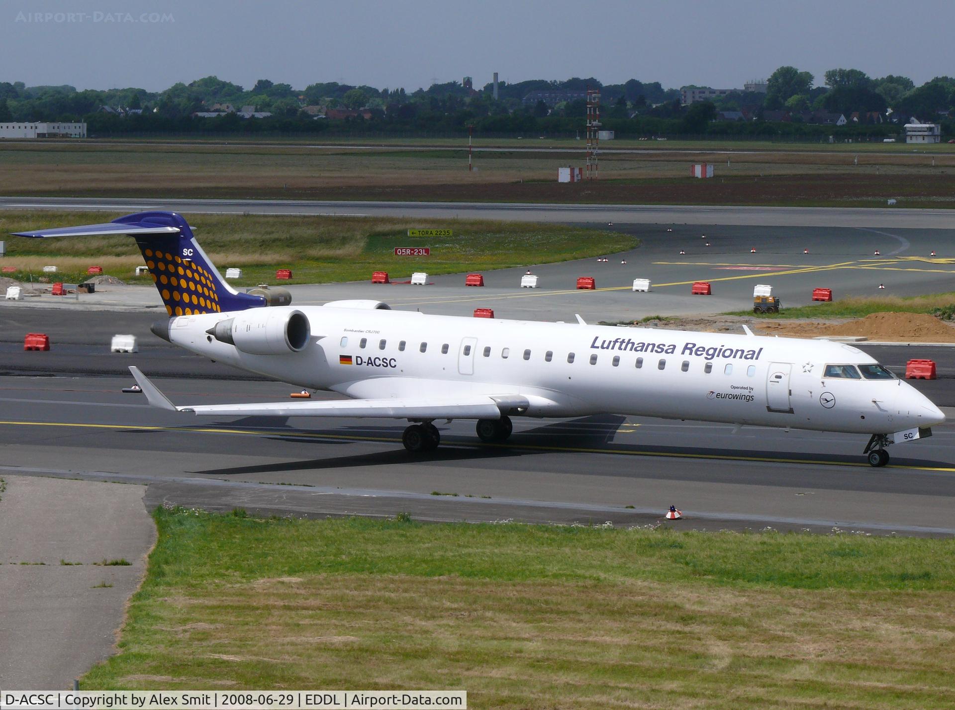 D-ACSC, Canadair CRJ-700 (CL-600-2C10) Regional Jet C/N 10039, Canadair CRJ701ER D-ACSC Lufthansa Regional