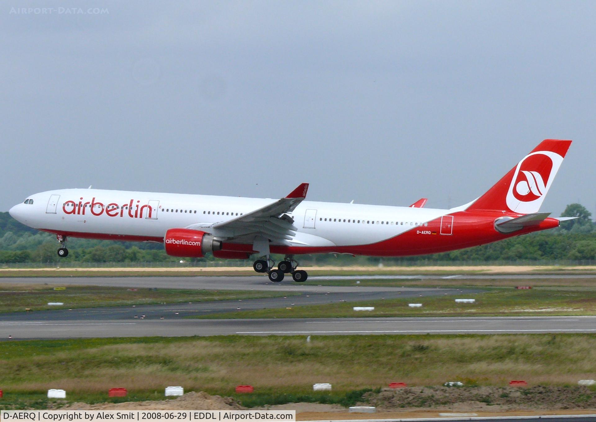 D-AERQ, 1996 Airbus A330-322 C/N 127, Airbus Industries A330-322 D-AERQ Air Berlin
