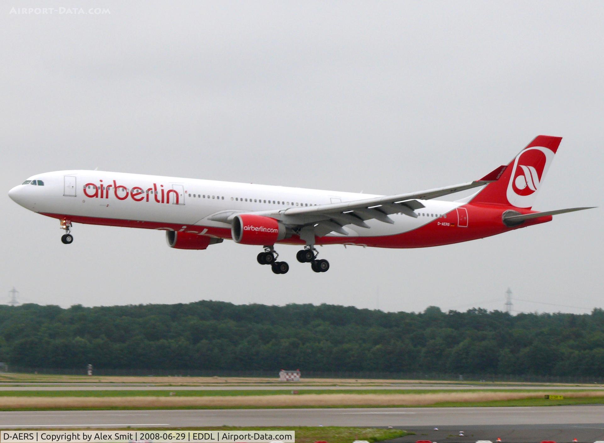D-AERS, 1997 Airbus A330-322 C/N 171, Airbus Industries A330-322 D-AERS Air Berlin
