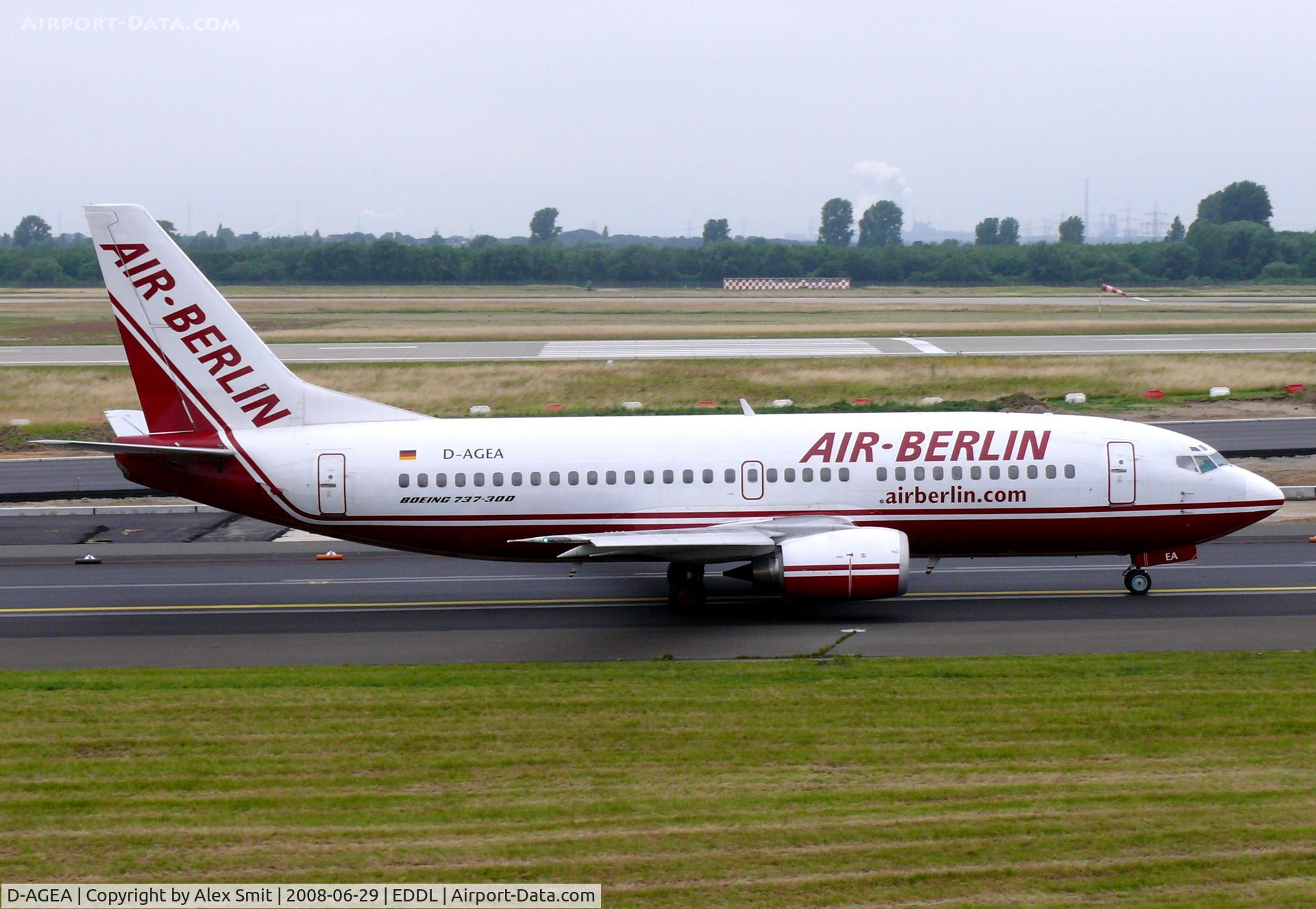 D-AGEA, 1988 Boeing 737-322 C/N 23951, Boeing B737-322 D-AGEA Air Berlin