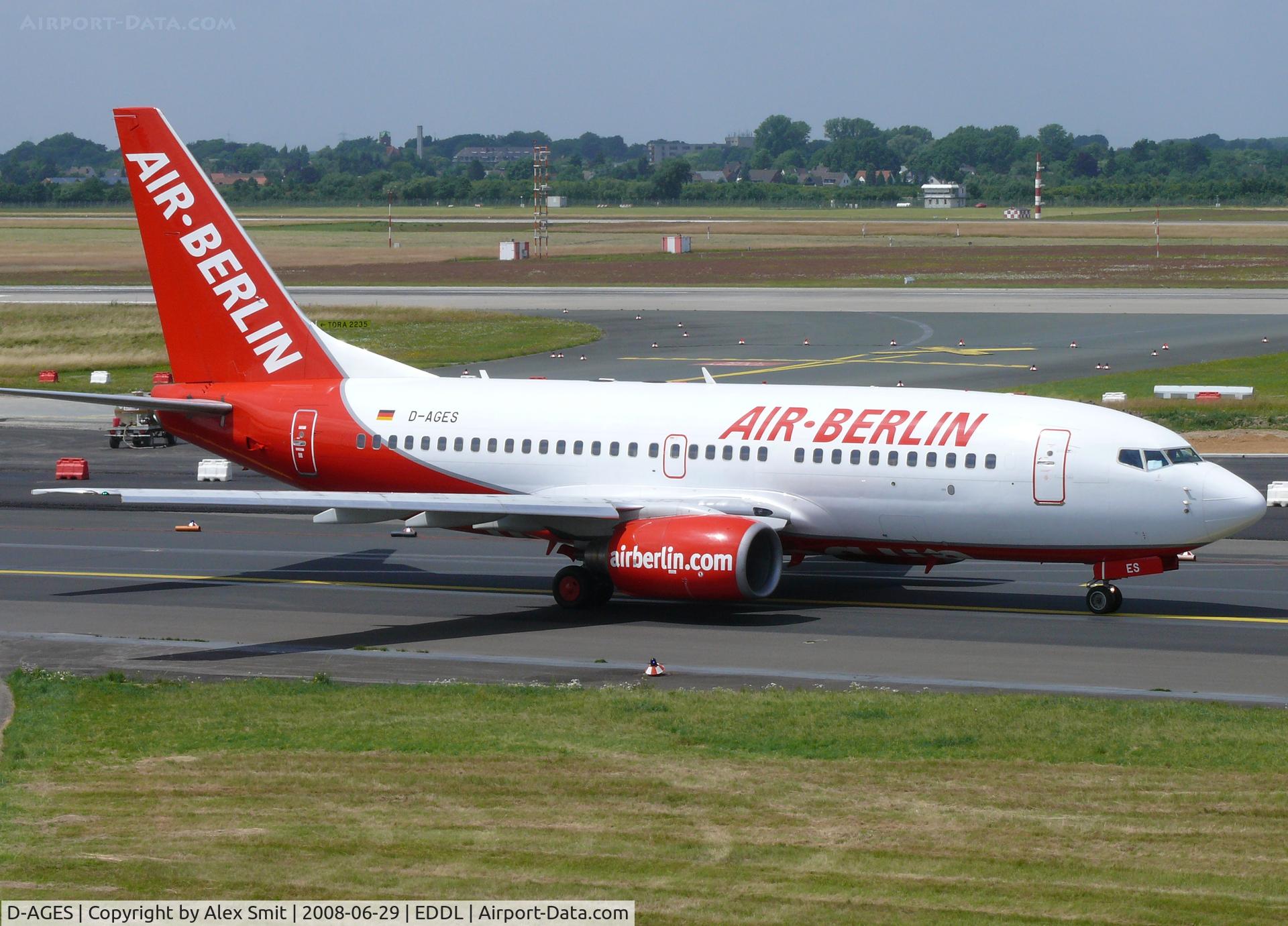 D-AGES, 1998 Boeing 737-75B C/N 28108, Boeing B737-75B D-AGES Air Berlin
