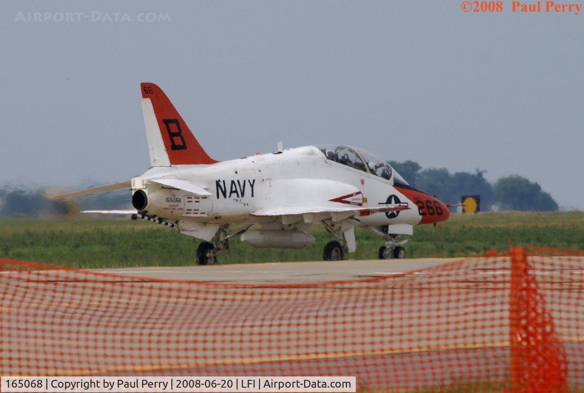 165068, McDonnell Douglas T-45A Goshawk C/N A072, Taxiing to the static ramp, just after landing