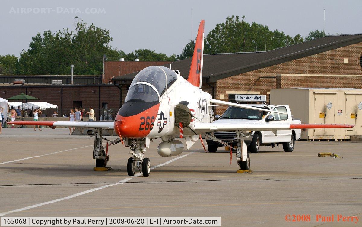 165068, McDonnell Douglas T-45A Goshawk C/N A072, Parked and looking sharp