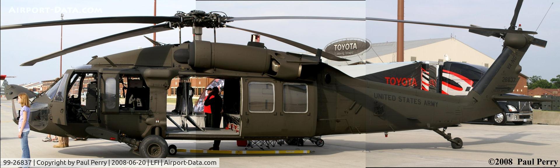99-26837, 1999 Sikorsky UH-60L Black Hawk C/N 70-2545, A three-image composite just for giggles