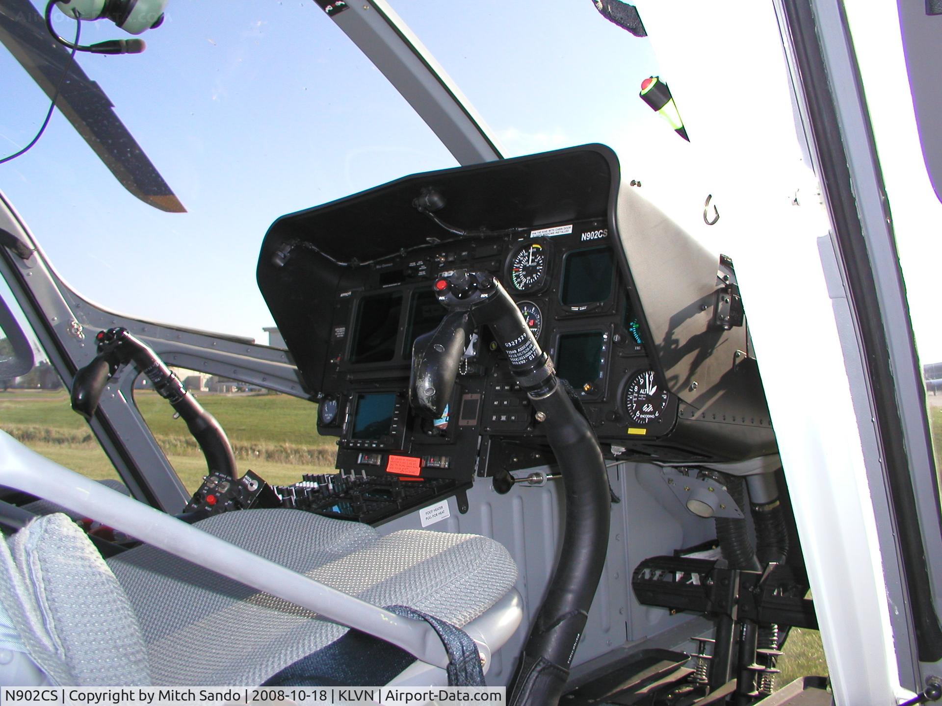 N902CS, 2007 MD Helicopters MD-900 Explorer C/N 900-00123, Staging at Airlake before flying to the Minneapolis Convention Center for the 2008 Air Medical Transport Conference.