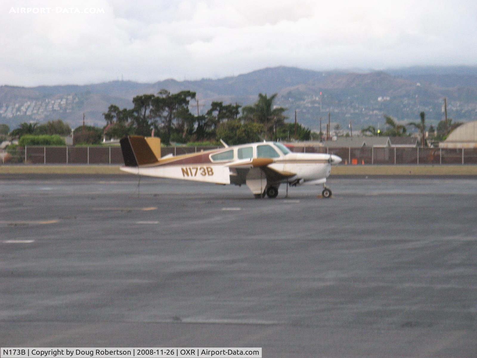 N173B, 1956 Beech G35 Bonanza C/N D-4476, 1956 Beech G35 BONANZA, Continental E-225-8 225 Hp