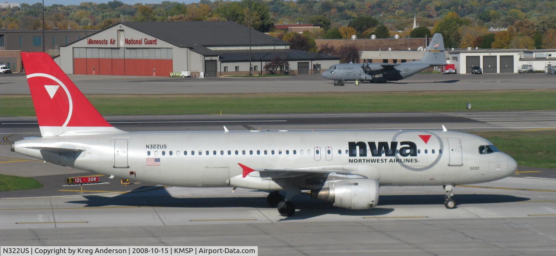 N322US, 1992 Airbus A320-211 C/N 263, 
