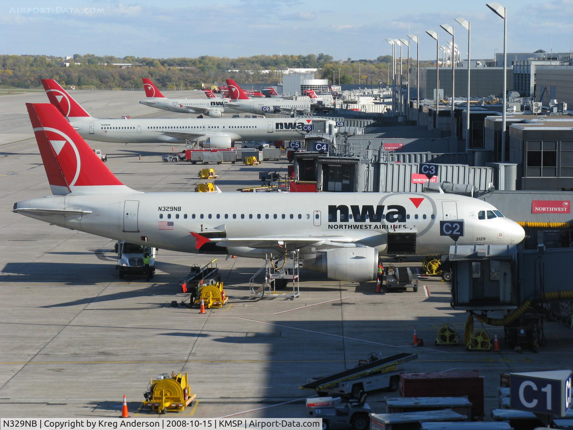 N329NB, 2001 Airbus A319-114 C/N 1543, The plane I will be riding shortly!