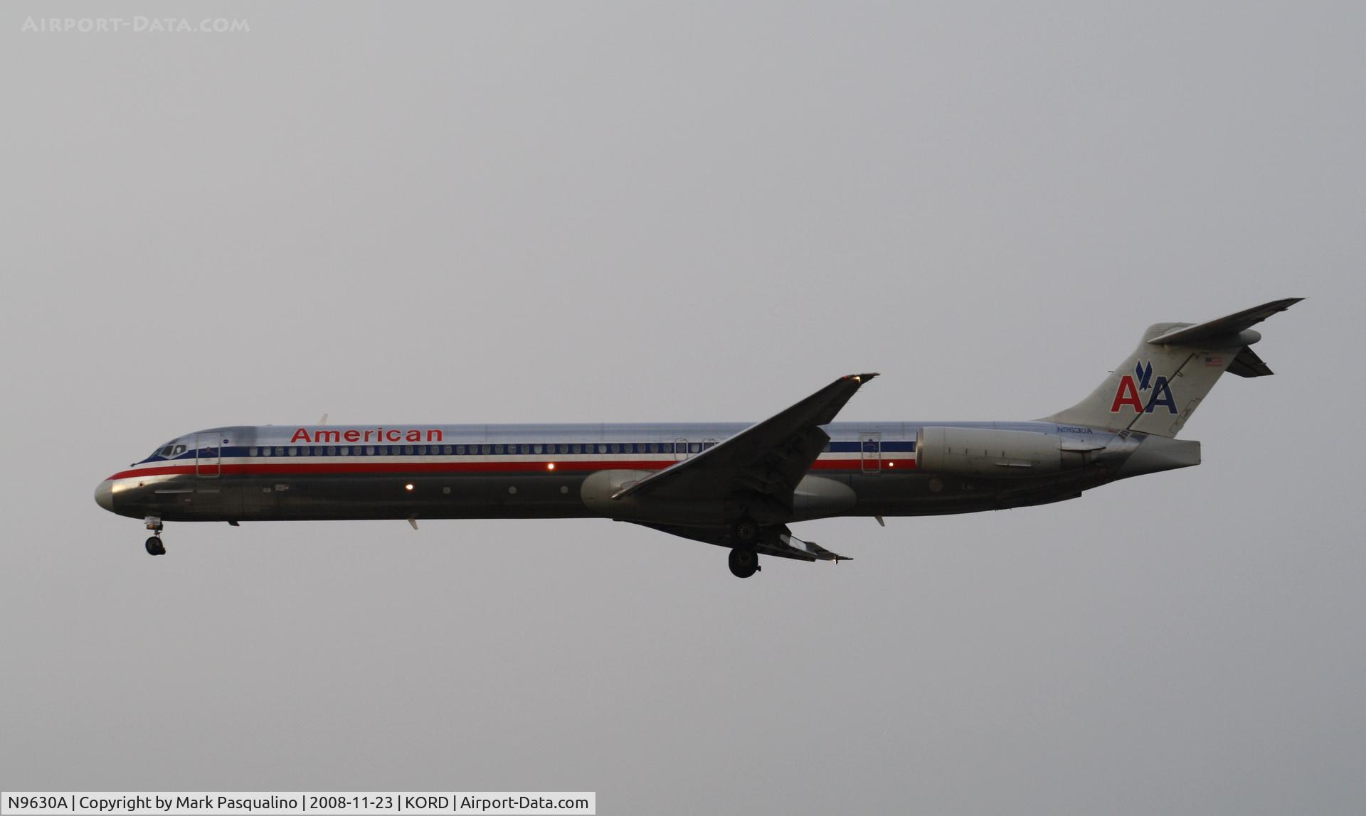 N9630A, 1997 McDonnell Douglas MD-83 (DC-9-83) C/N 53561, MD-83