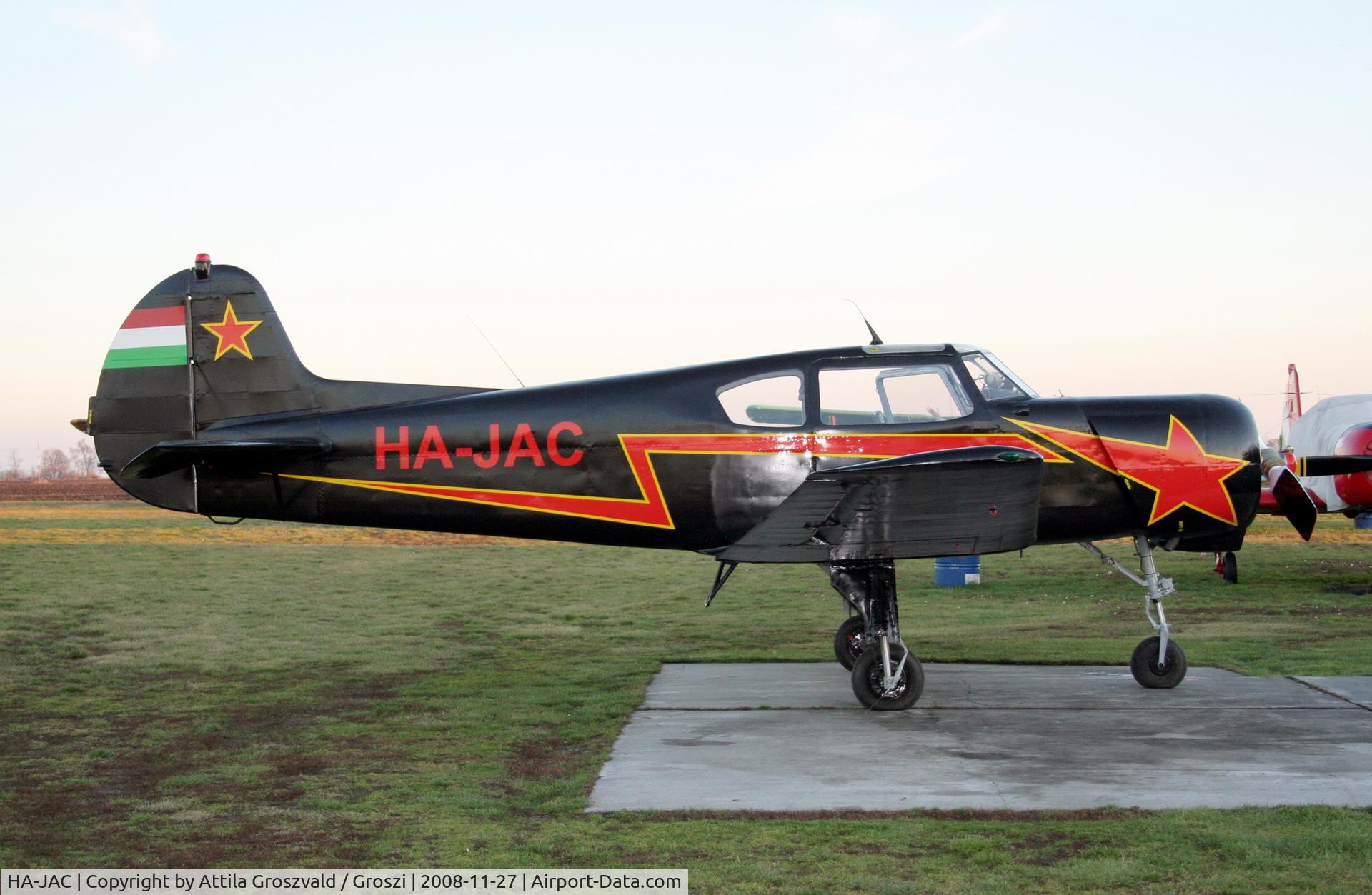 HA-JAC, 1980 Yakovlev Yak-18T C/N 22202034139, Gyorszentiván-Böny Airport, Hungary