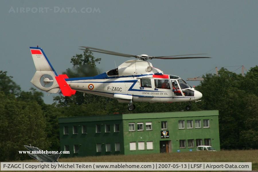 F-ZAGC, Aerospatiale SA-365N Dauphin 2 C/N 6111, CEV - Armee de l'Air
