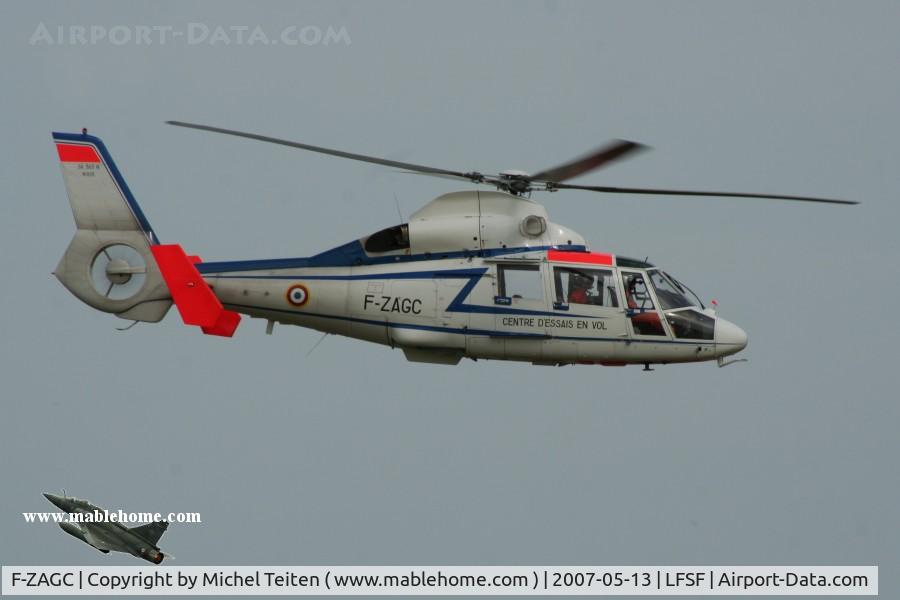 F-ZAGC, Aerospatiale SA-365N Dauphin 2 C/N 6111, CEV - Armee de l'Air