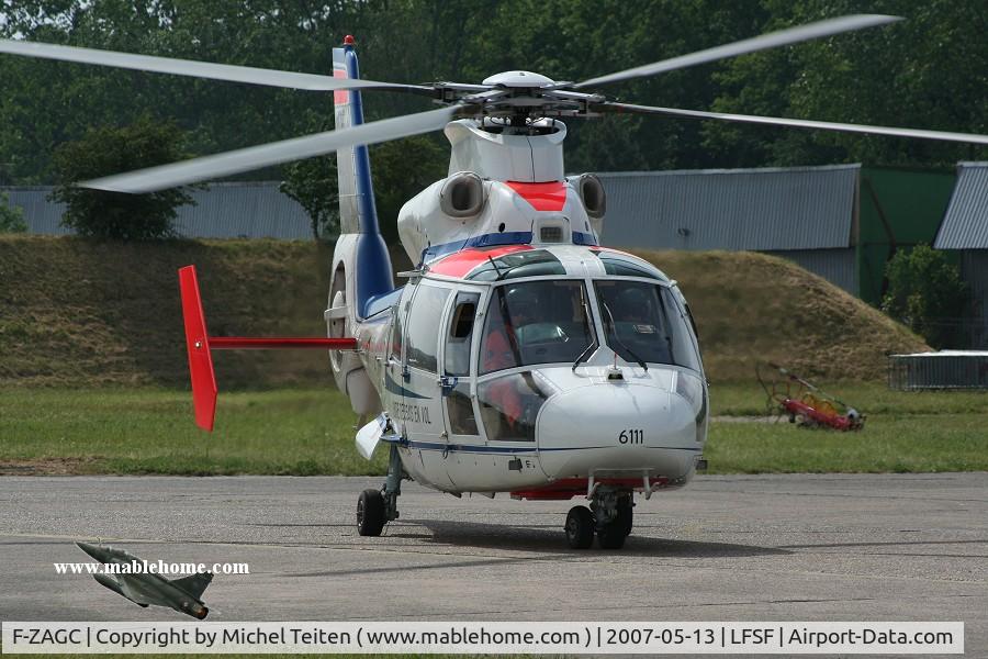 F-ZAGC, Aerospatiale SA-365N Dauphin 2 C/N 6111, CEV - Armee de l'Air