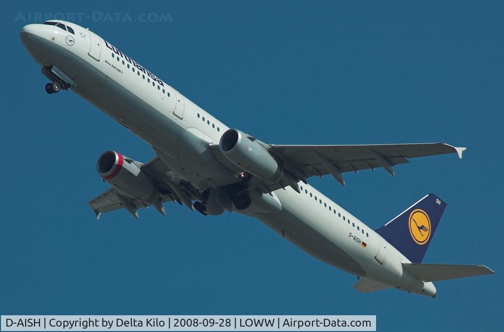 D-AISH, 2007 Airbus A321-231 C/N 3265, Lufthansa