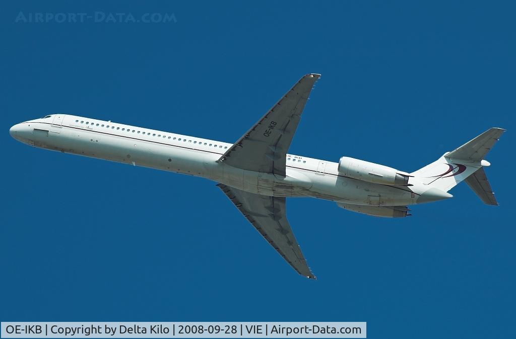 OE-IKB, 1986 McDonnell Douglas MD-83 (DC-9-83) C/N 49448, MAP Executive Flightservice  MD 83