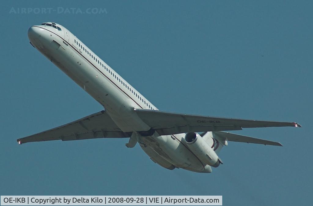 OE-IKB, 1986 McDonnell Douglas MD-83 (DC-9-83) C/N 49448, MAP Executive Flightservice  MD 83