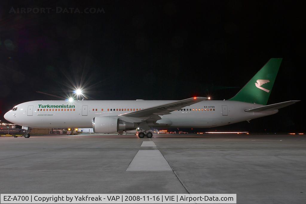 EZ-A700, 2004 Boeing 767-32K/ER C/N 33968, Turkmenistan Boeing 767-300
