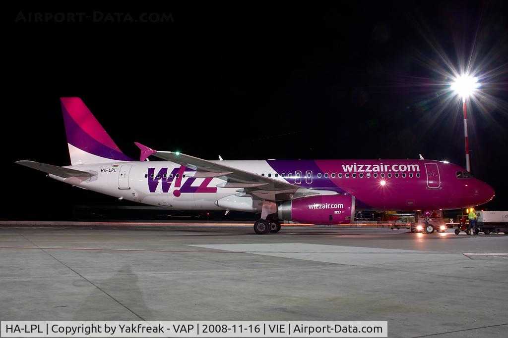 HA-LPL, 2007 Airbus A320-232 C/N 3166, Wizzair Airbus 320
