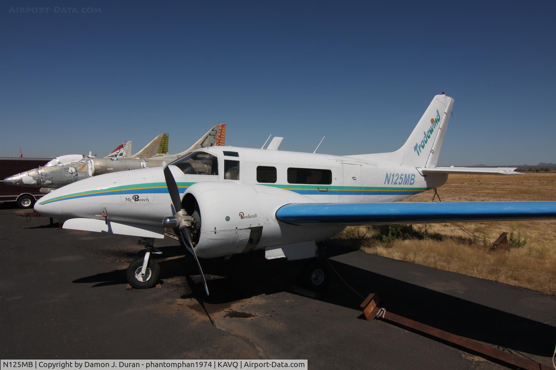N125MB, 1952 Beech C-45H Expeditor C/N AF-286, Tradewind conversion