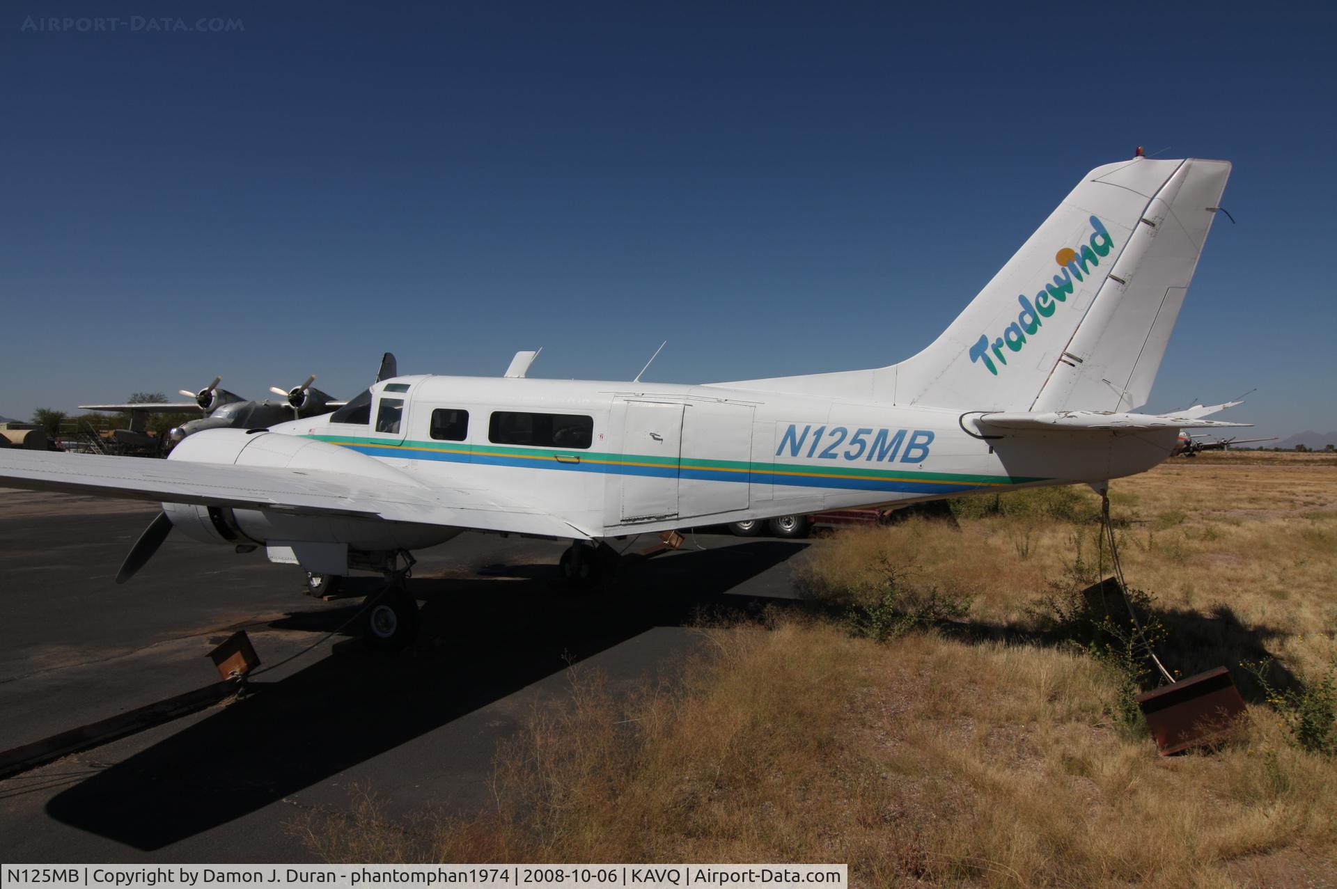 N125MB, 1952 Beech C-45H Expeditor C/N AF-286, Tradewind Conversion