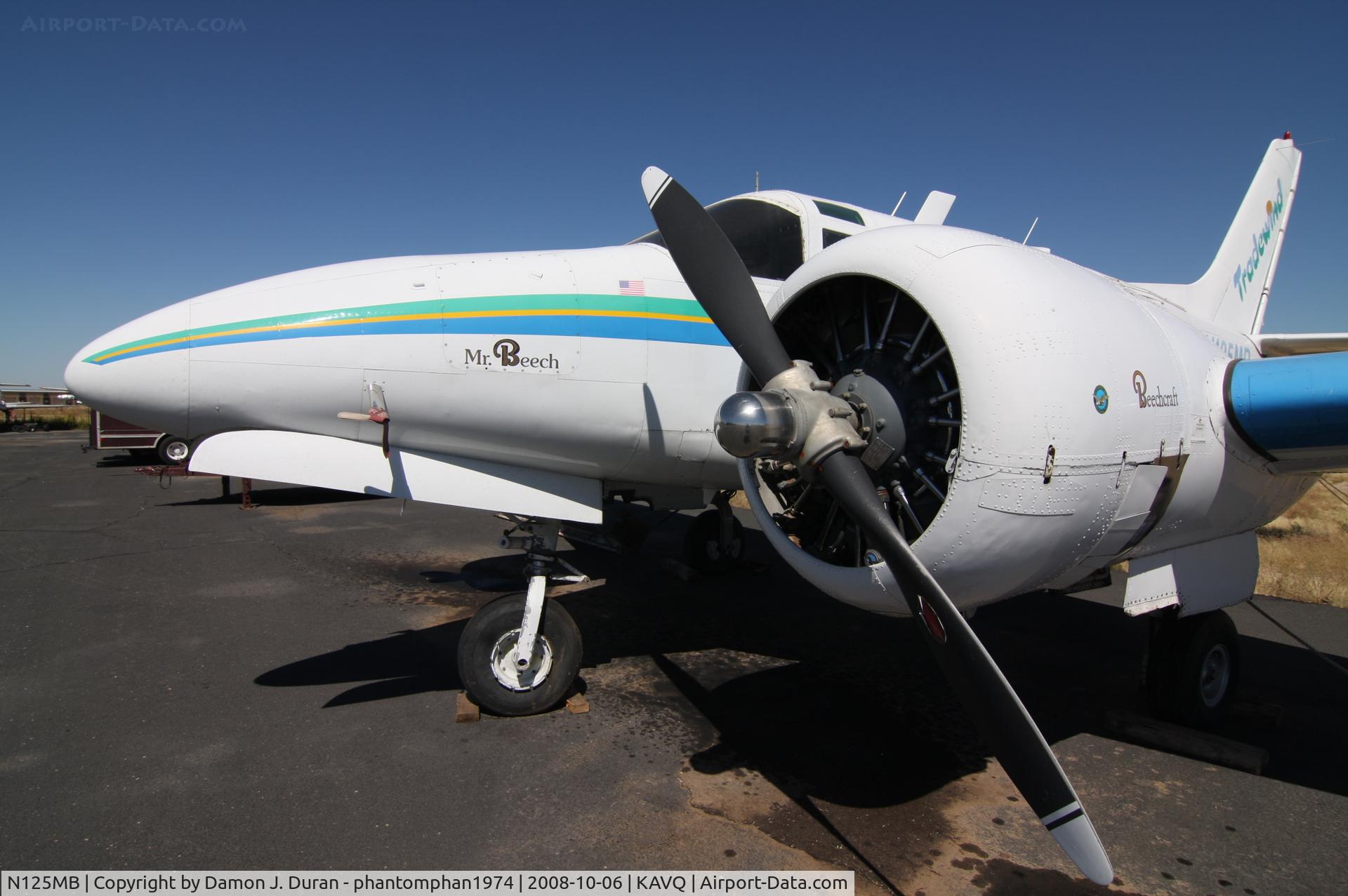 N125MB, 1952 Beech C-45H Expeditor C/N AF-286, Tradewind Conversion