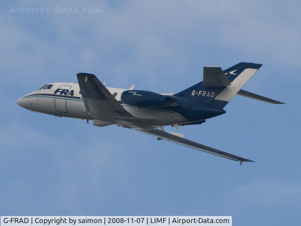 G-FRAD, 1975 Dassault Falcon (Mystere) 20DC C/N 304, Used as a target tug