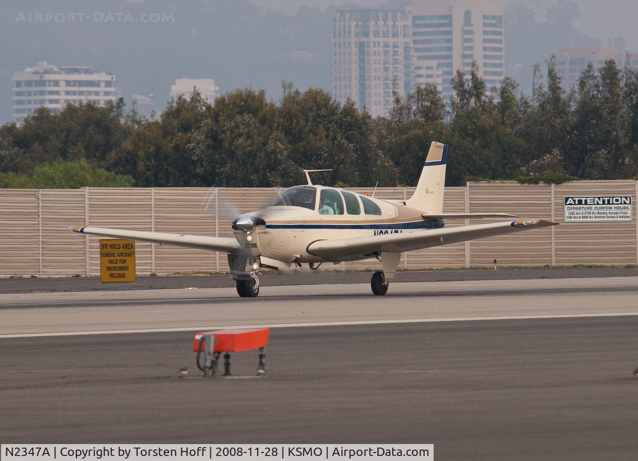 N2347A, 1969 Beech E33 Bonanza C/N CD-1229, N2347A departing from RWY 21