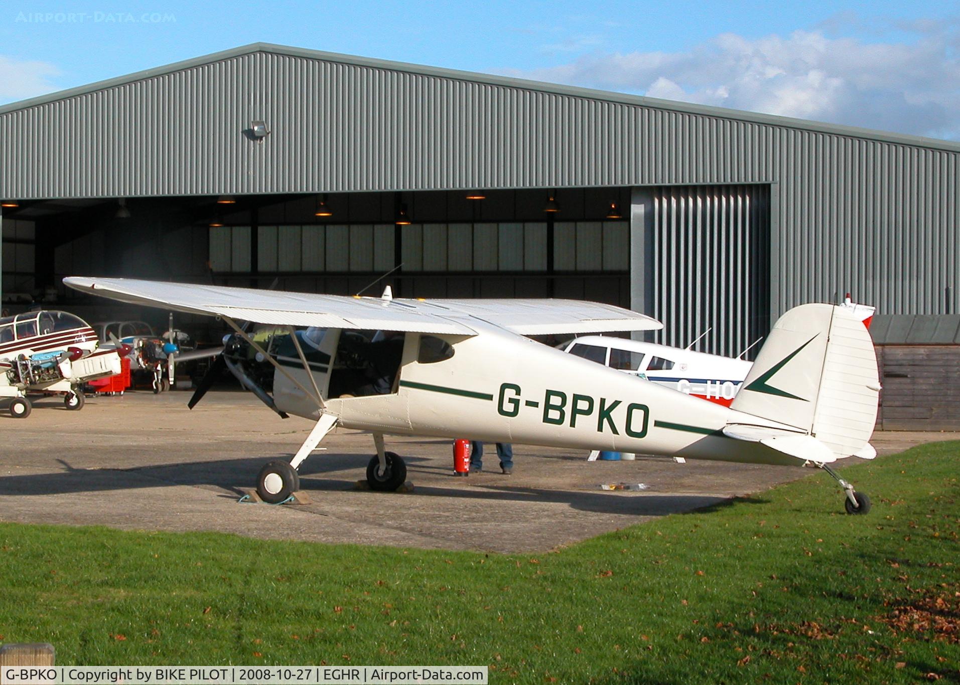 G-BPKO, 1946 Cessna 140 C/N 8936, RECEIVING SOME TLC. THIS AIRCRAFT WENT TO ITALY JUNE 2009
