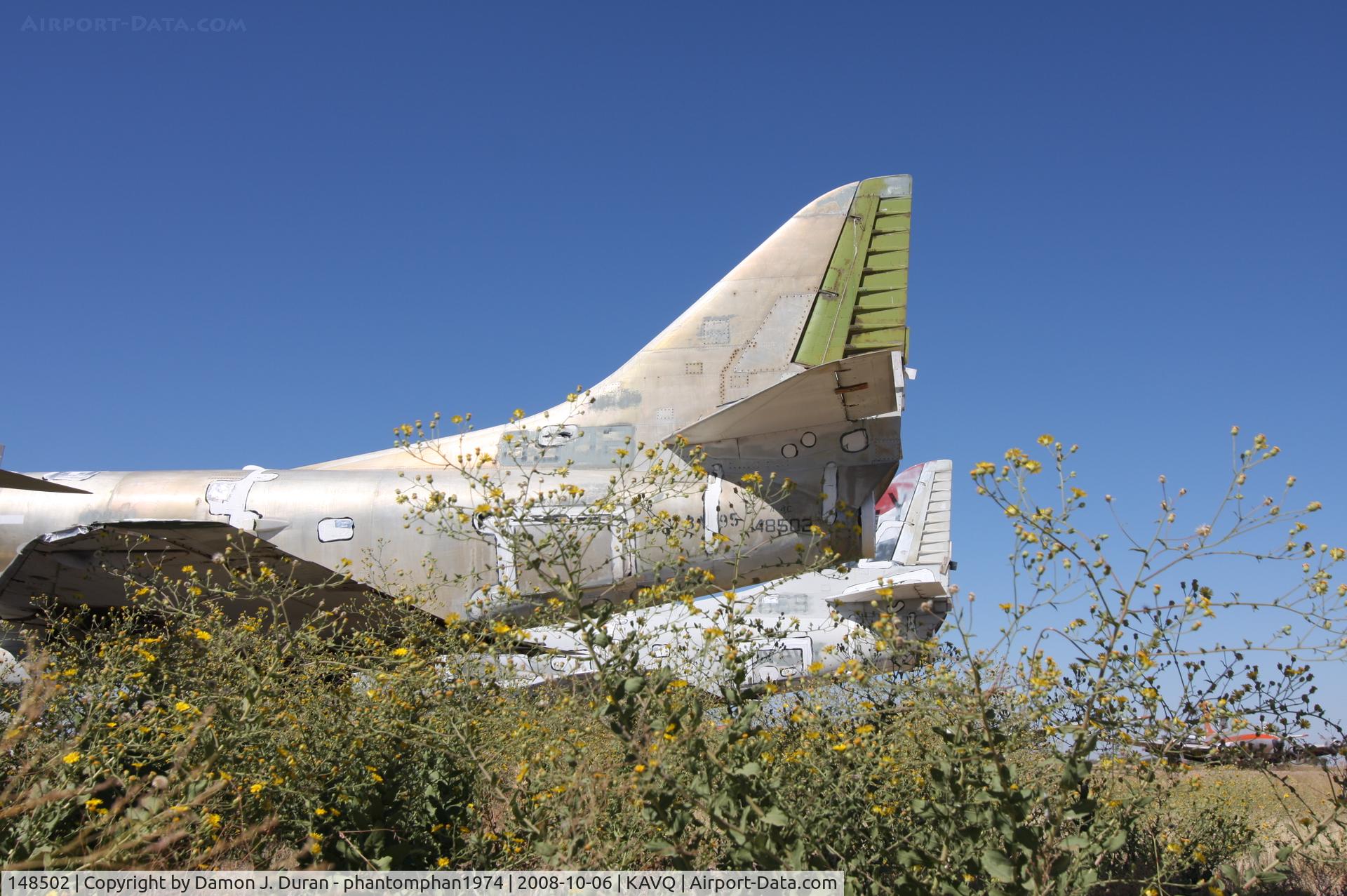 148502, Douglas A-4C Skyhawk C/N 12695, In storage at Marana Airport