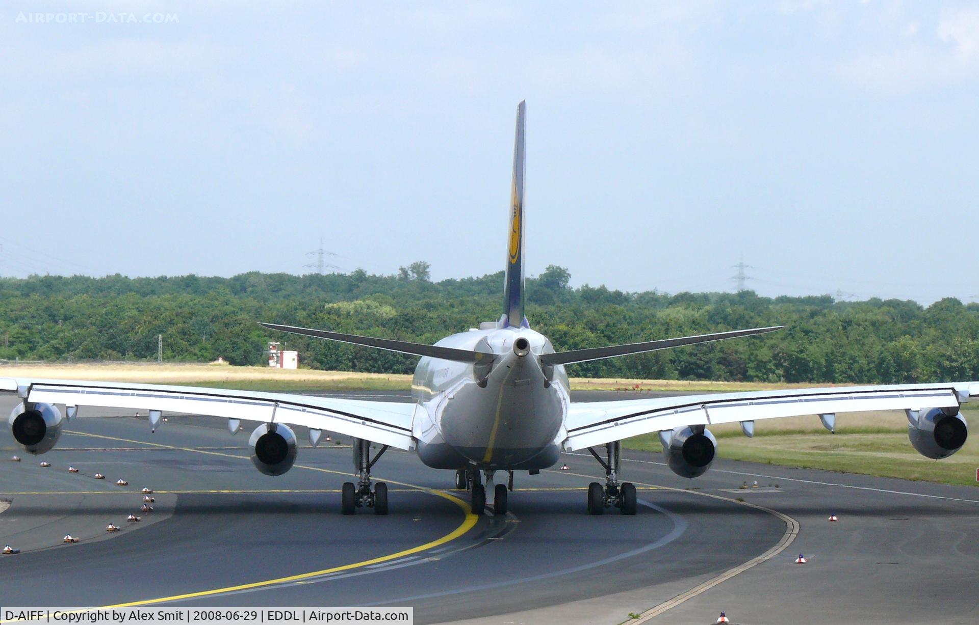 D-AIFF, 2001 Airbus A340-313X C/N 447, Airbus Industries A340-313 D-AIFF Lufthansa