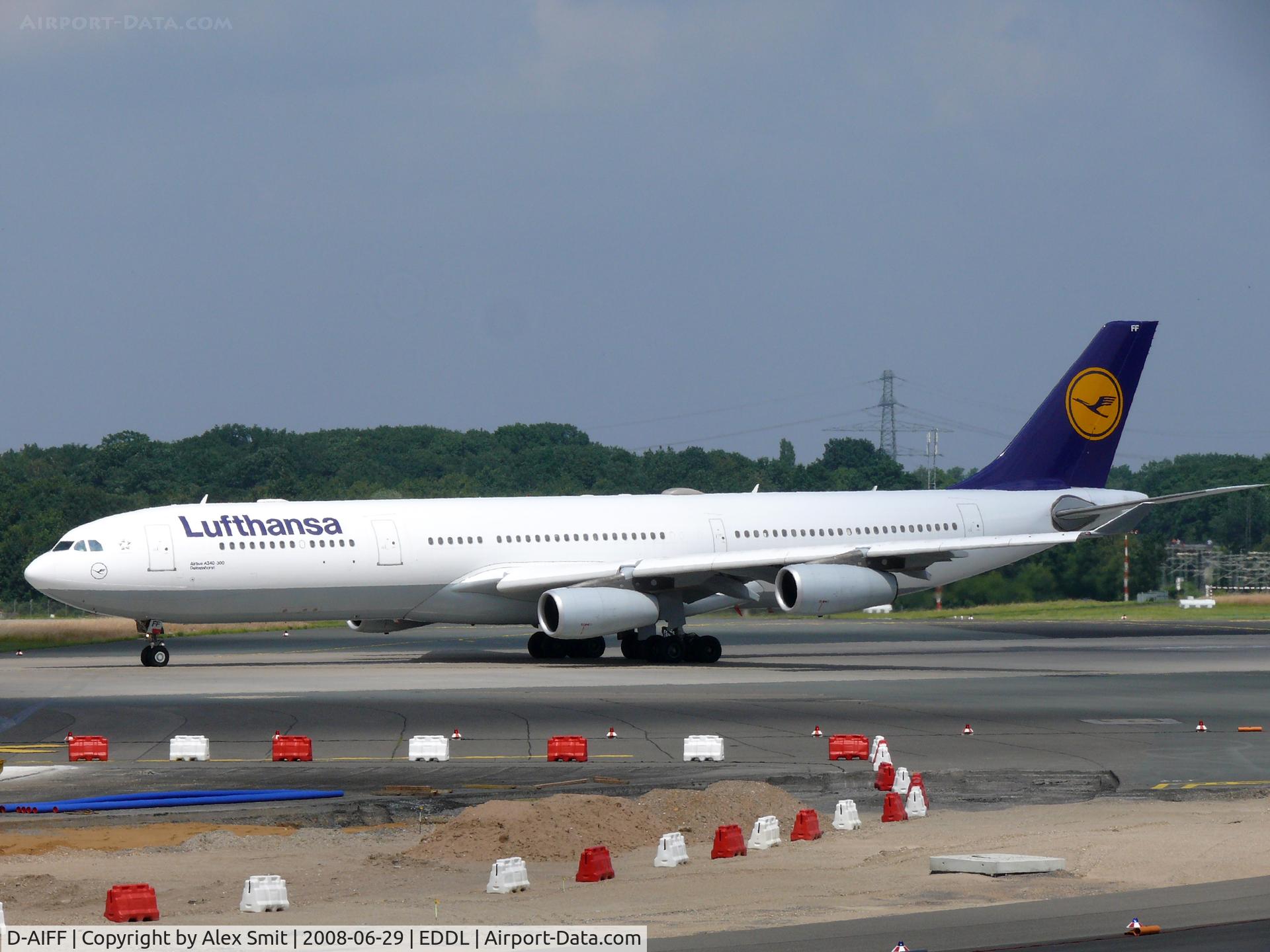 D-AIFF, 2001 Airbus A340-313X C/N 447, Airbus Industries A340-313 D-AIFF Lufthansa