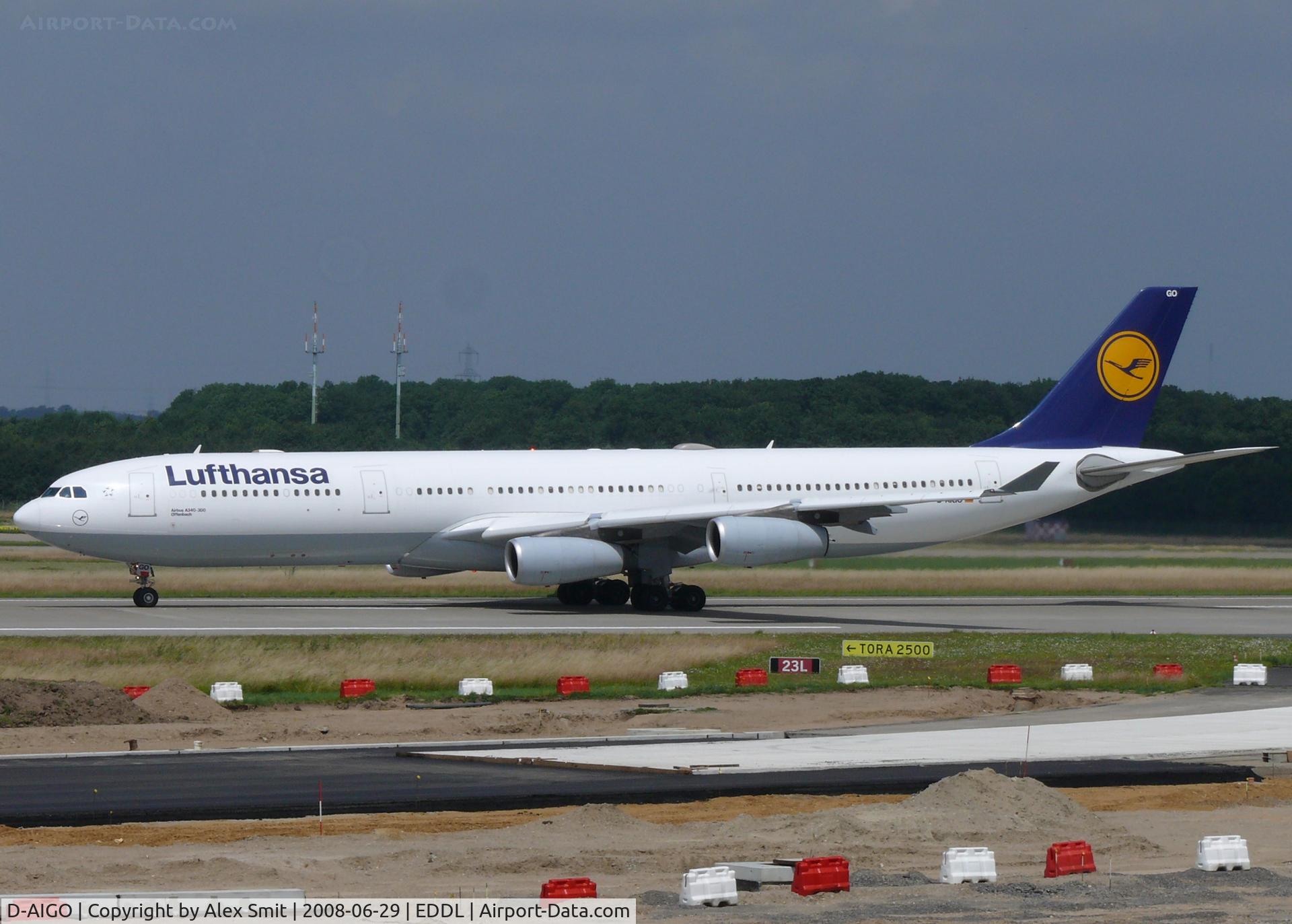 D-AIGO, 1998 Airbus A340-313X C/N 233, Airbus Industries A340-313 D-AIGO Lufthansa