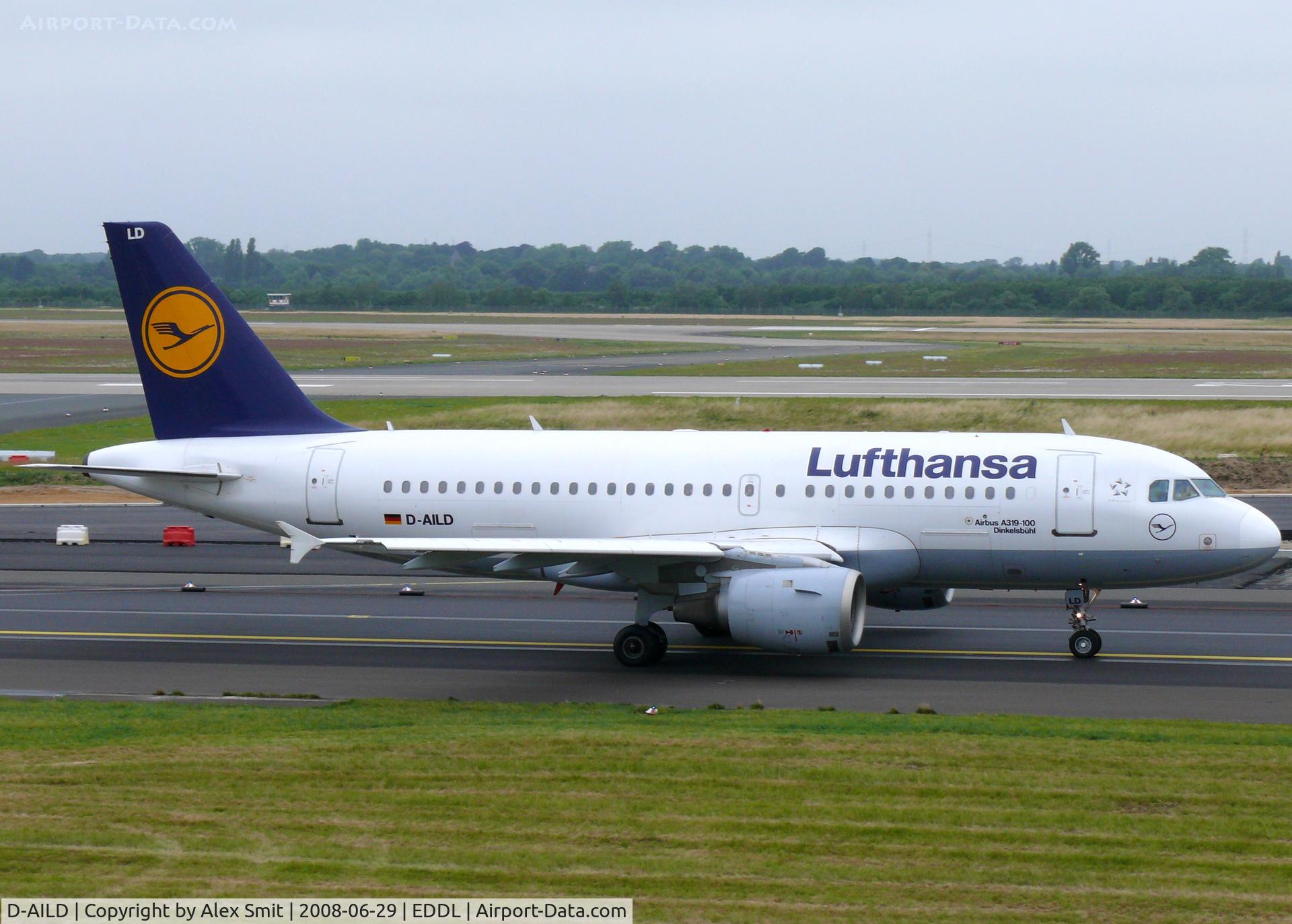 D-AILD, 1996 Airbus A319-114 C/N 623, Airbus Industries A319-114 D-AILD Lufthansa