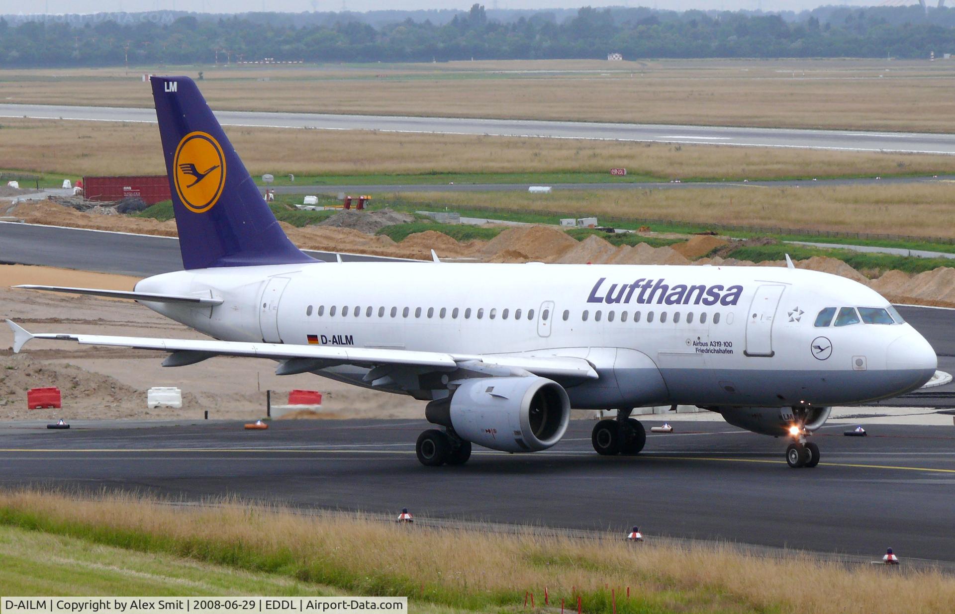 D-AILM, 1997 Airbus A319-114 C/N 694, Airbus Industries A319-114 D-AILM Lufthansa