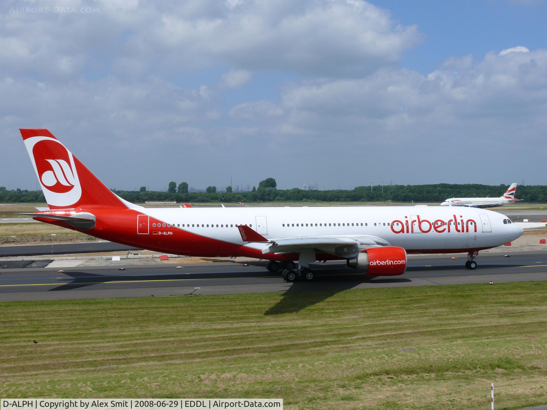 D-ALPH, 2006 Airbus A330-223 C/N 739, Airbus Industries A330-223 D-ALPH Air Berlin