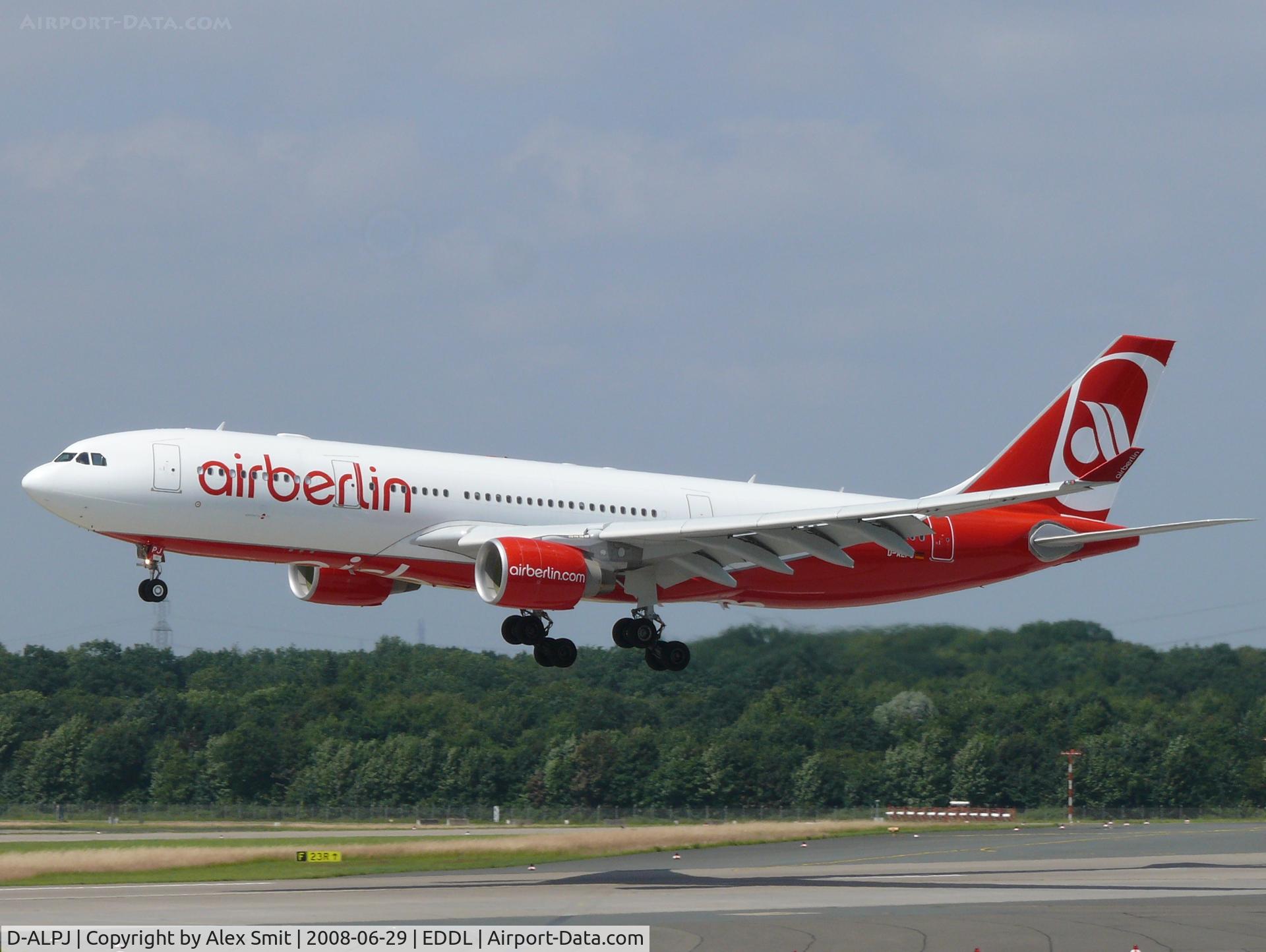 D-ALPJ, 2008 Airbus A330-223 C/N 0911, Airbus Industries A330-223 D-ALPJ Air Berlin