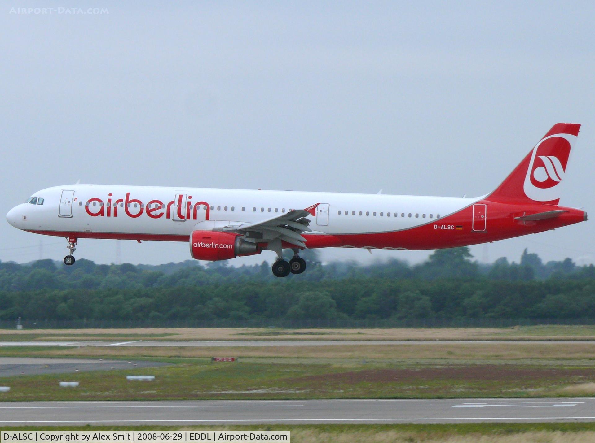 D-ALSC, 2003 Airbus A321-211 C/N 2005, Airbus Industries A321-211 D-ALSC Air Berlin