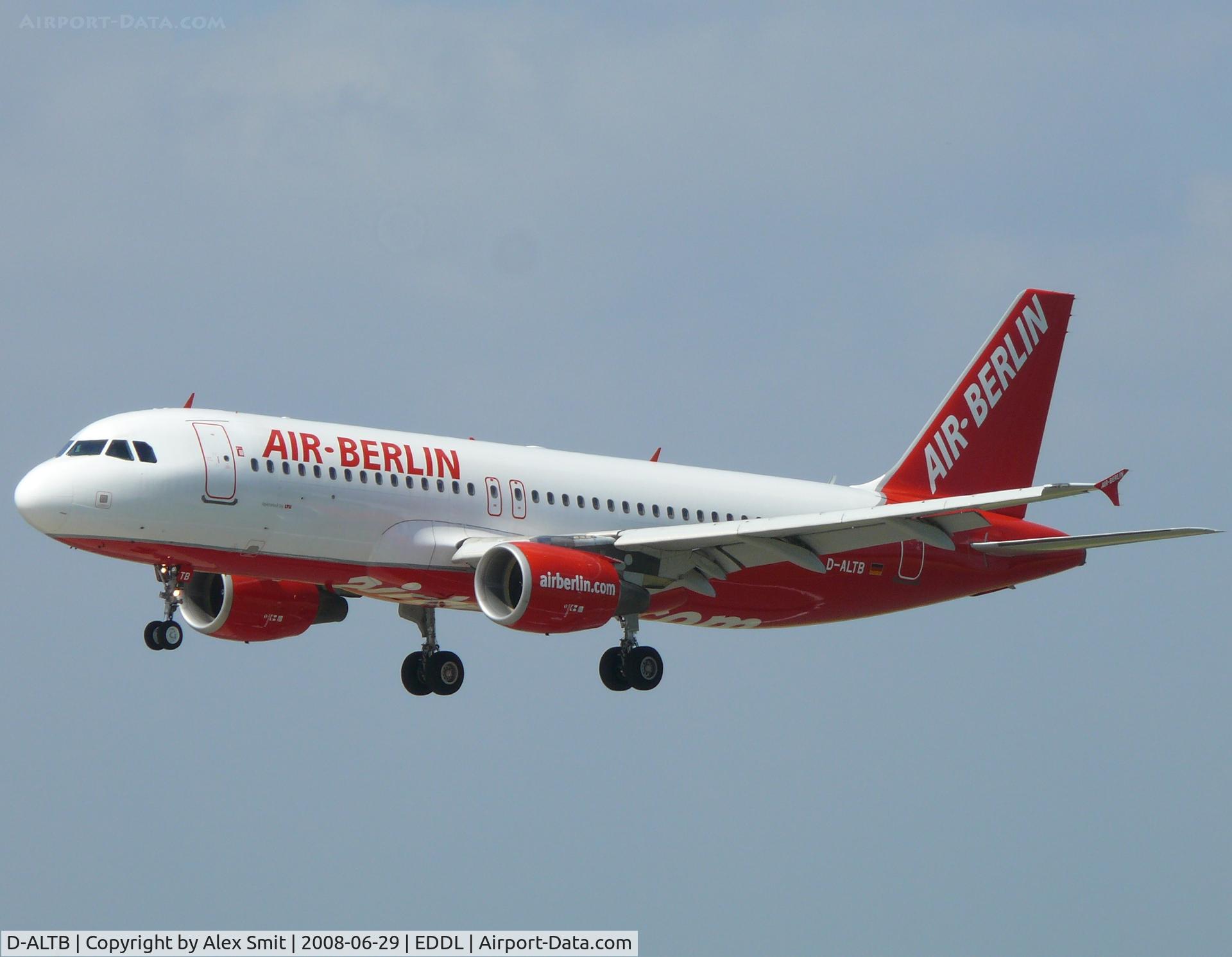 D-ALTB, 2000 Airbus A320-214 C/N 1385, Airbus Industries A320-214 D-ALTB Air Berlin