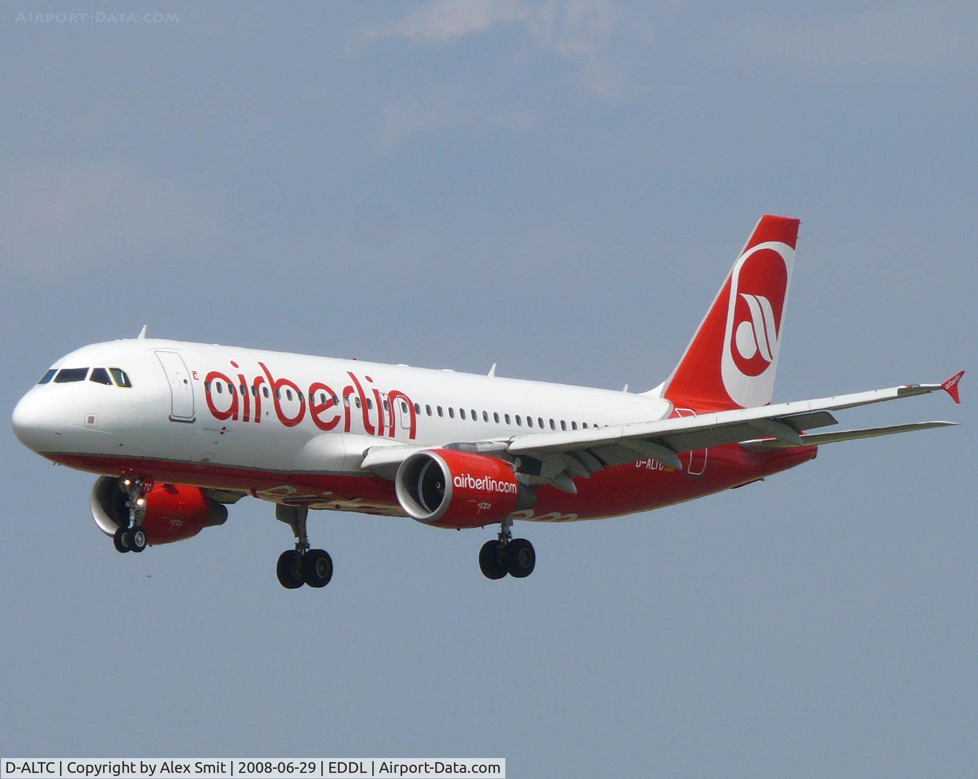 D-ALTC, 2001 Airbus A320-214 C/N 1441, Airbus Industries A320-214 D-ALTC Air Berlin