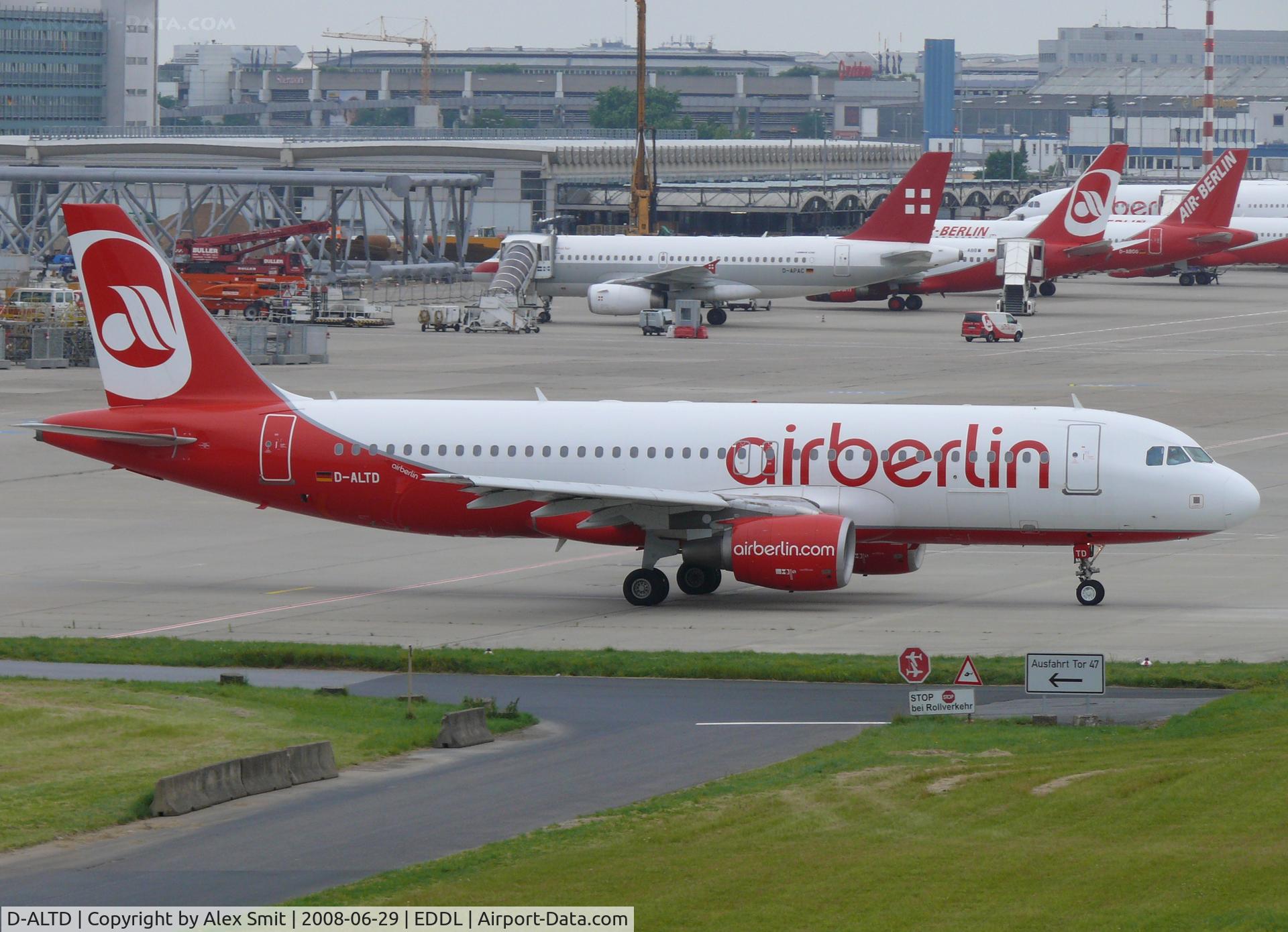 D-ALTD, 2001 Airbus A320-214 C/N 1493, Airbus Industries A320-214 D-ALTD Air Berlin
