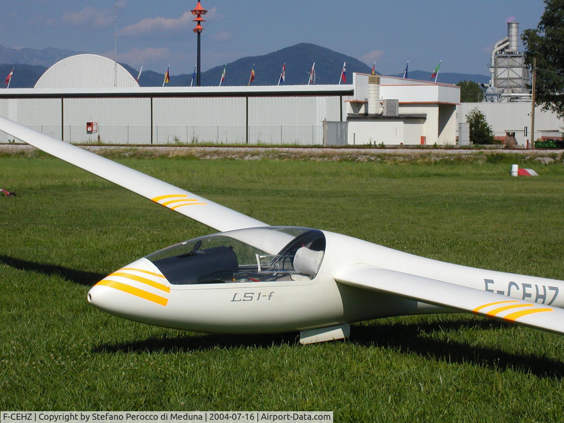 F-CEHZ, 1973 Rolladen-Schneider LS-1f C/N 375, F-CEHZ at Rivoli d'Osoppo Airport