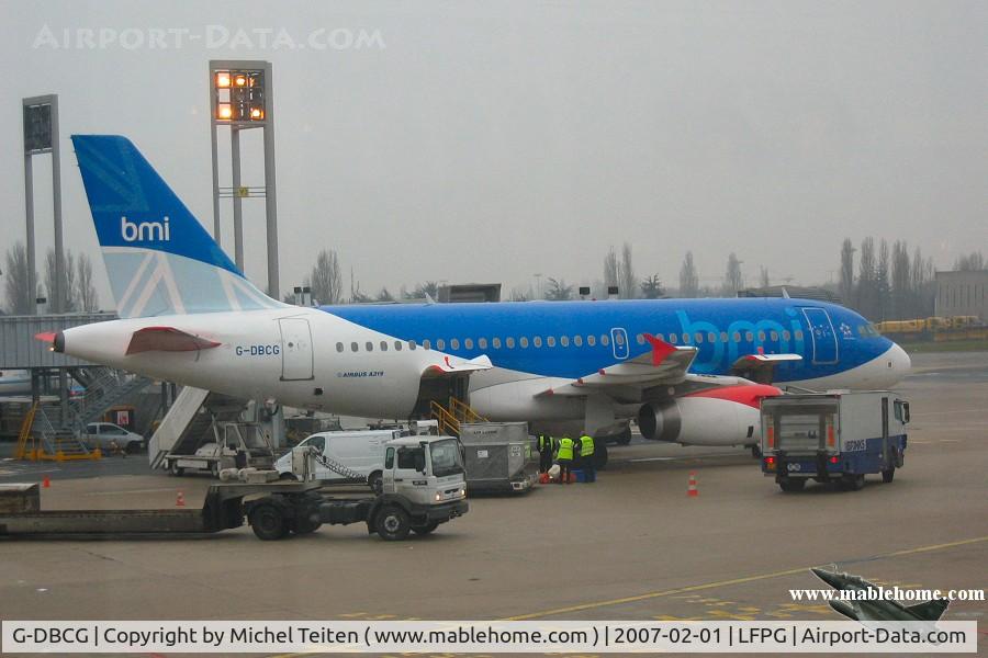 G-DBCG, 2005 Airbus A319-131 C/N 2694, BMI
