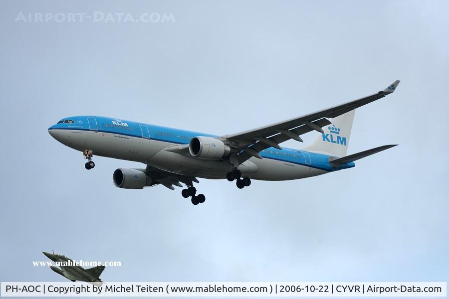PH-AOC, 2005 Airbus A330-203 C/N 703, KLM