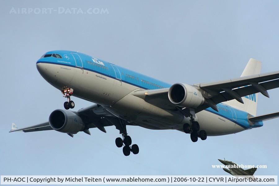 PH-AOC, 2005 Airbus A330-203 C/N 703, KLM