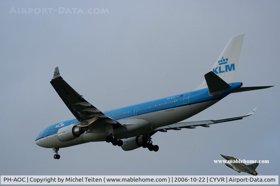 PH-AOC, 2005 Airbus A330-203 C/N 703, KLM