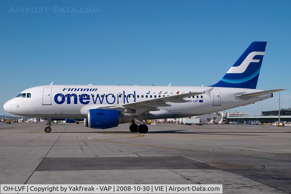 OH-LVF, 2002 Airbus A319-112 C/N 1808, Finnair Airbus 319