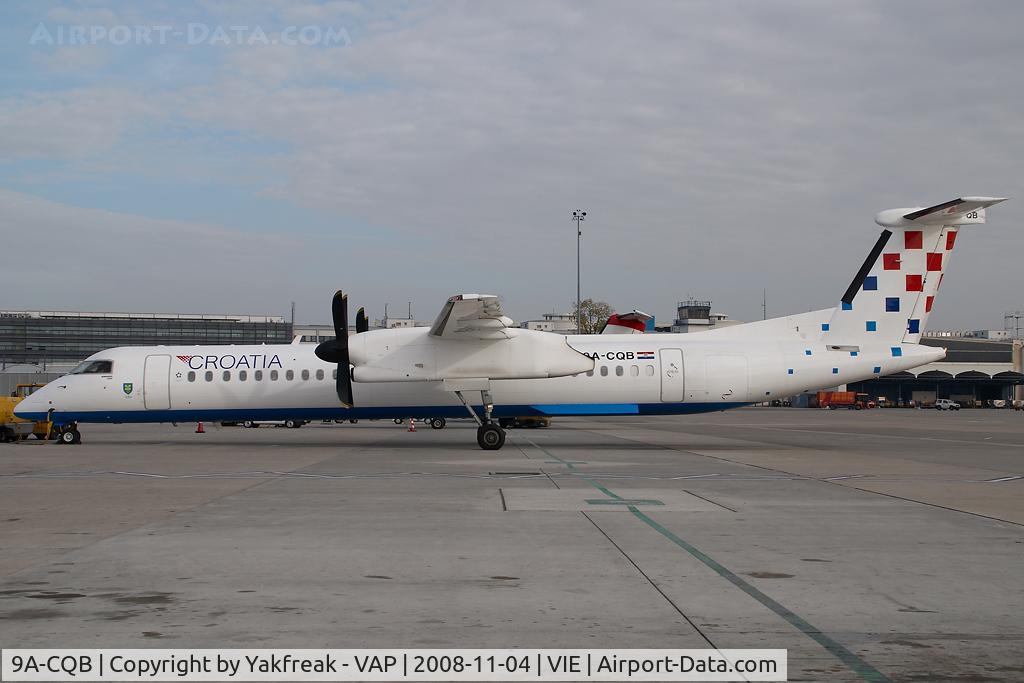 9A-CQB, 2008 De Havilland Canada DHC-8-402Q Dash 8 C/N 4211, Croatia Airlines Dash 8-400
