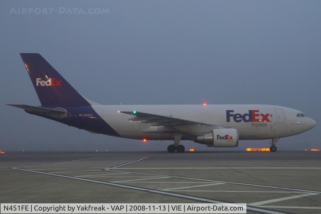 N451FE, 1984 Airbus A310-222 C/N 303, Fedex Airbus 310